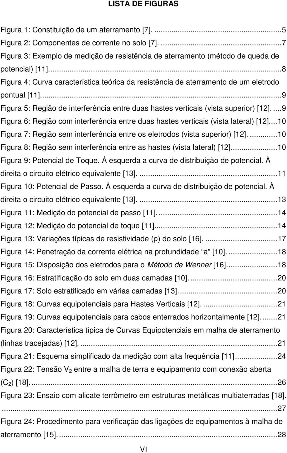 .. 8 Figura 4: Curva característica teórica da resistência de aterramento de um eletrodo pontual [11]... 9 Figura 5: Região de interferência entre duas hastes verticais (vista superior) [12].