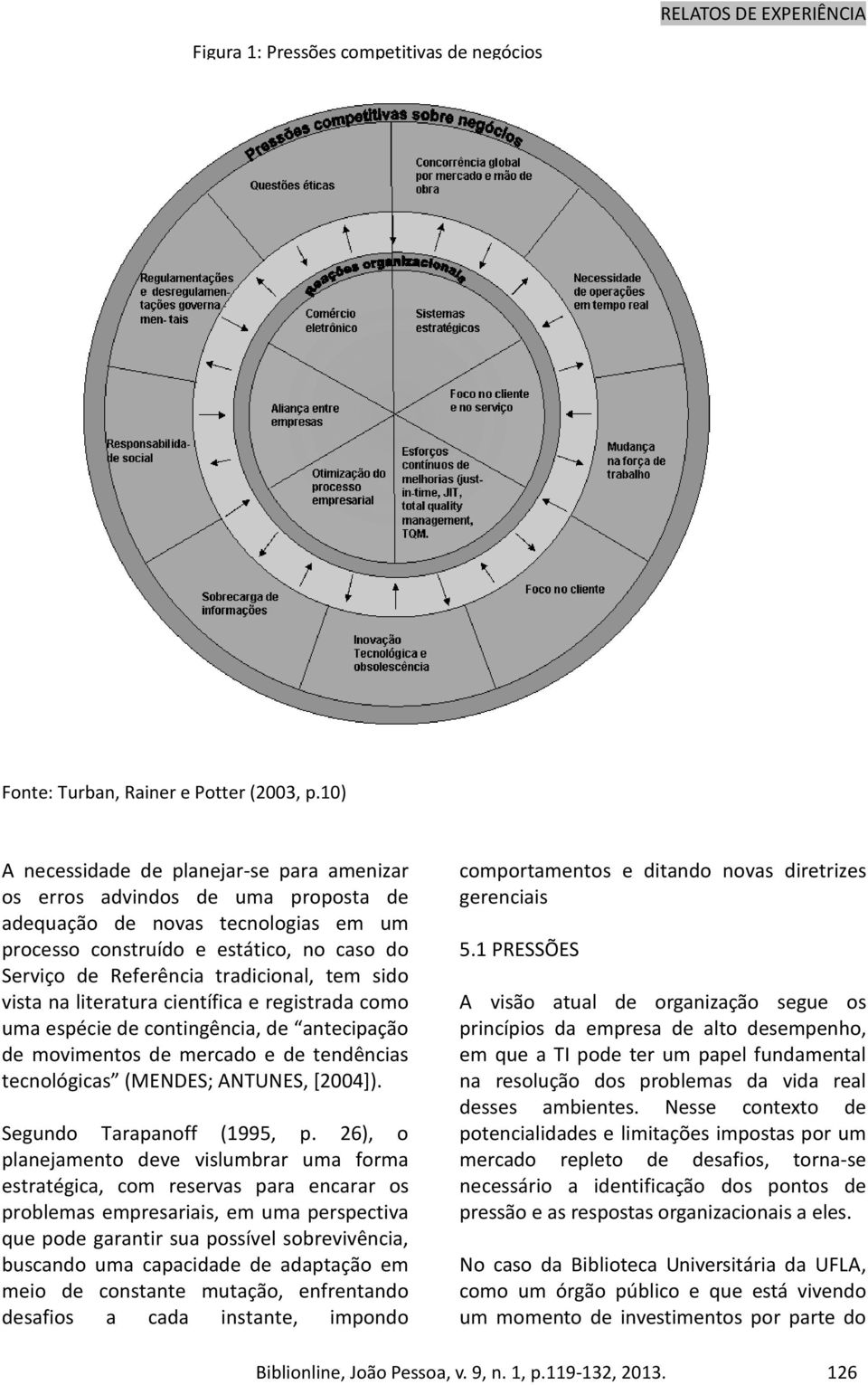 tem sido vista na literatura científica e registrada como uma espécie de contingência, de antecipação de movimentos de mercado e de tendências tecnológicas (MENDES; ANTUNES, [2004]).