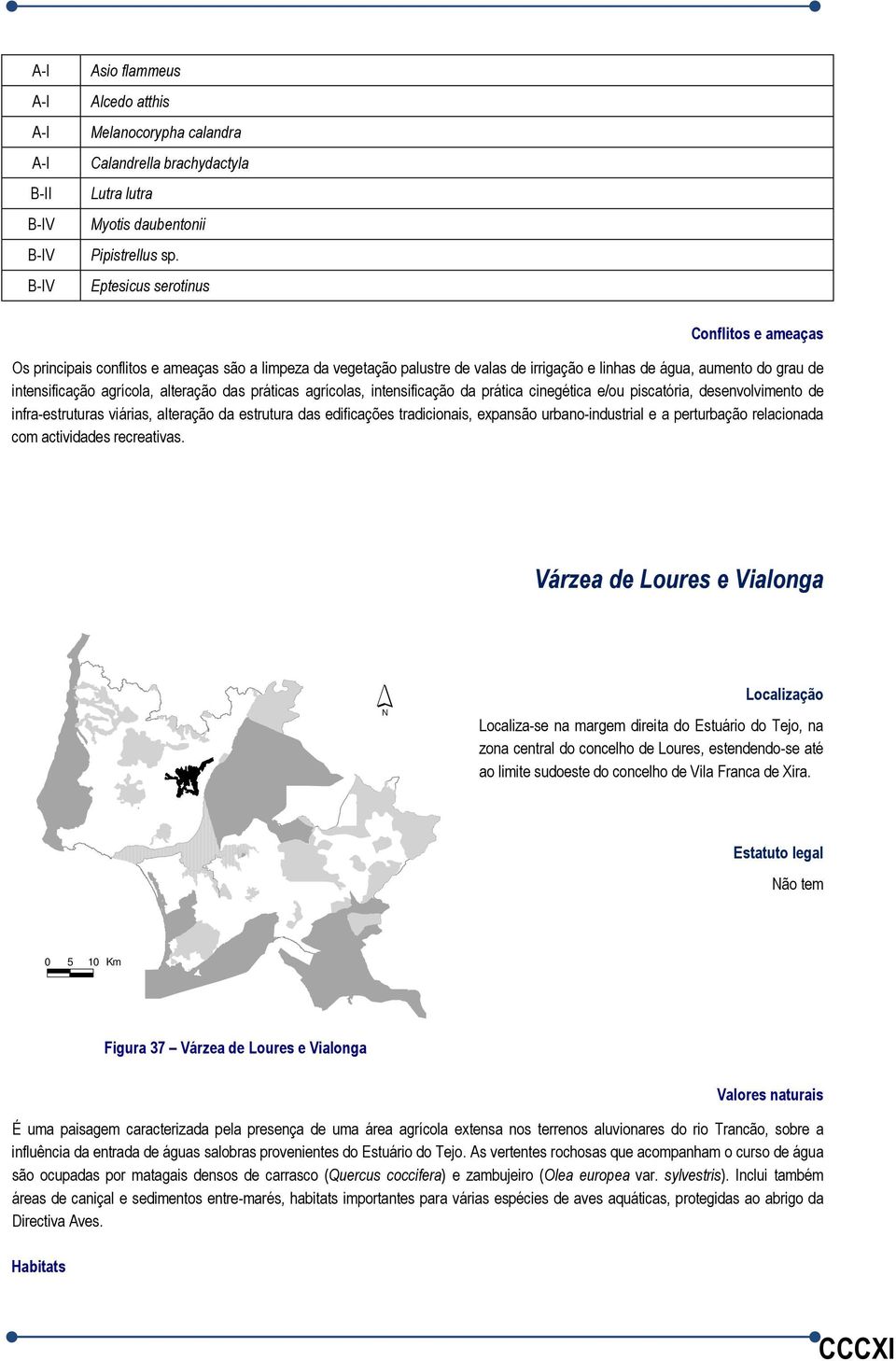 alteração das práticas agrícolas, intensificação da prática cinegética e/ou piscatória, desenvolvimento de infra-estruturas viárias, alteração da estrutura das edificações tradicionais, expansão