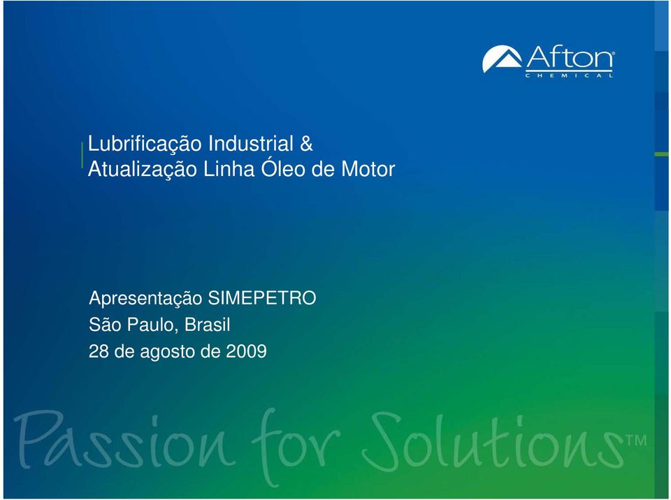 Motor Apresentação SIMEPETRO