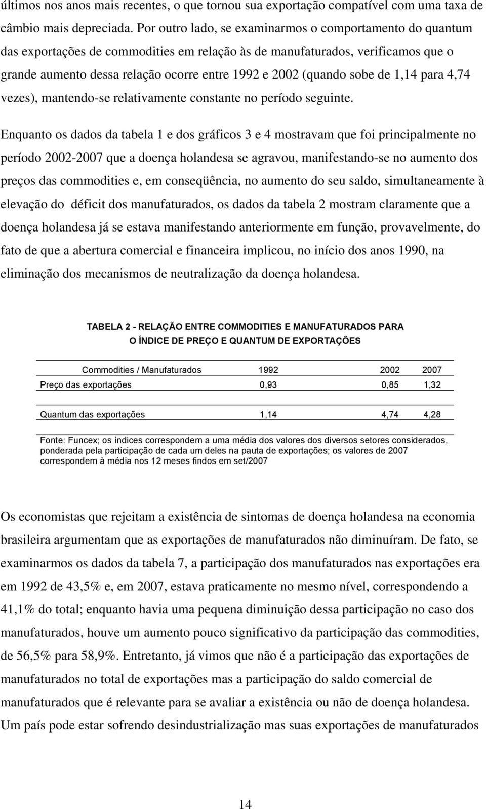 (quando sobe de 1,14 para 4,74 vezes), mantendo-se relativamente constante no período seguinte.