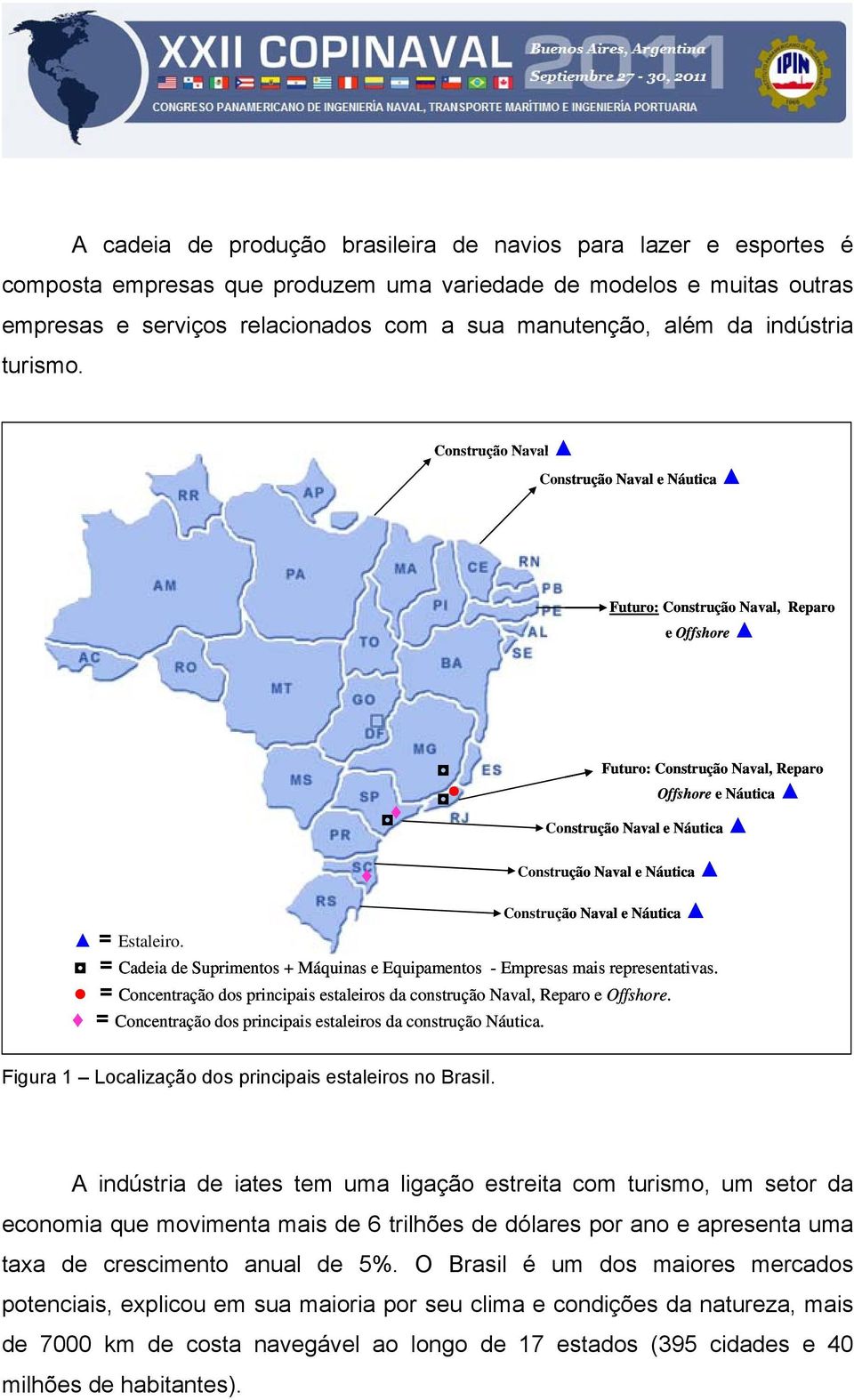 Construção Naval Construção Naval e Náutica Futuro: Construção Naval, Reparo e Offshore Futuro: Construção Naval, Reparo Offshore e Náutica Construção Naval e Náutica Construção Naval e Náutica