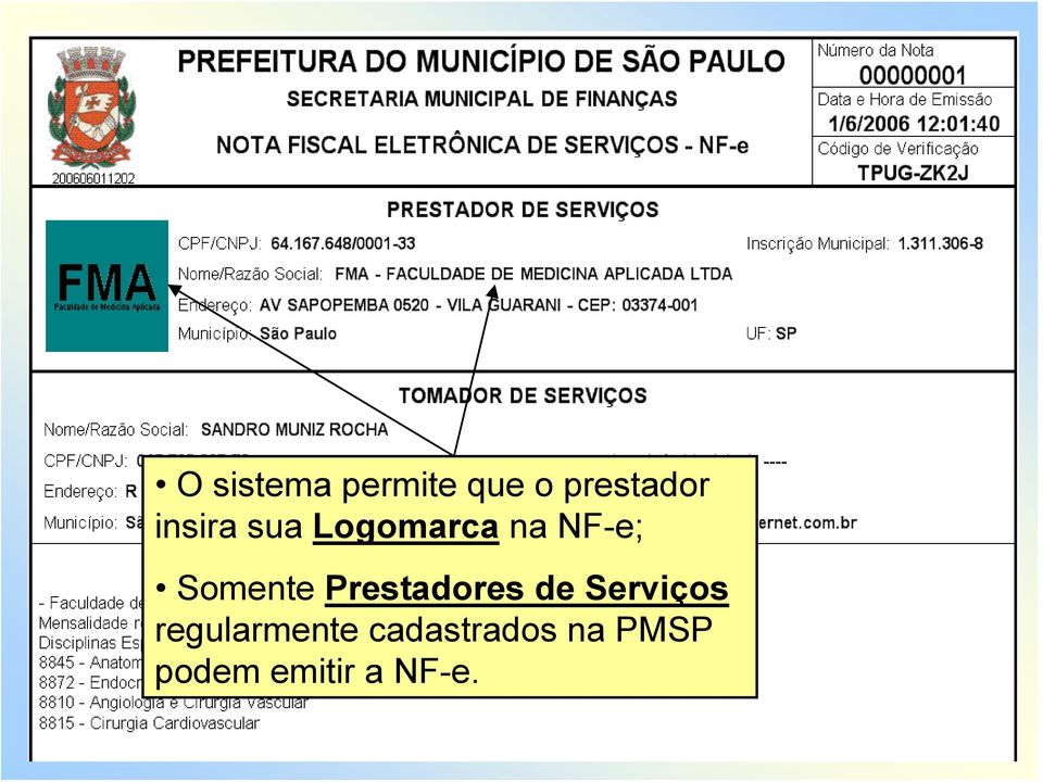 Prestadores de Serviços regularmente