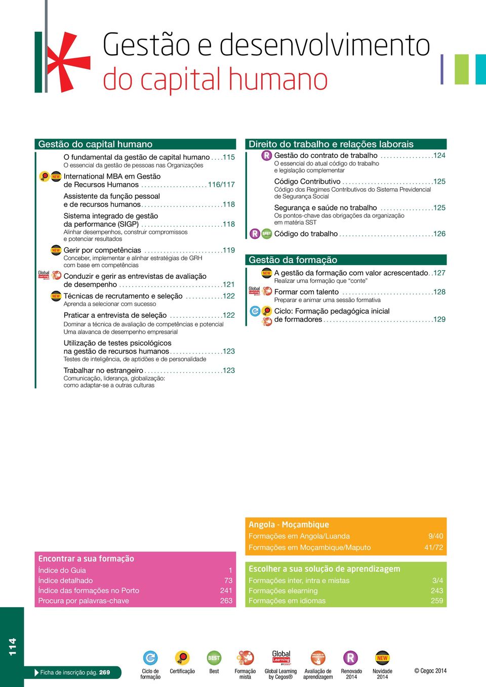 ..118 Sistema integrado de gestão da performance (SIGP)...118 Alinhar desempenhos, construir compromissos e potenciar resultados Gerir por competências.