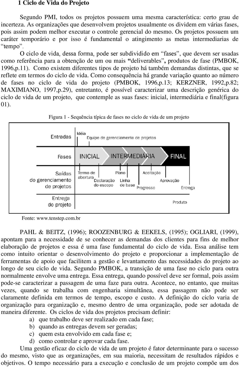 Os projetos possuem um caráter temporário e por isso é fundamental o atingimento as metas intermediarias de tempo.