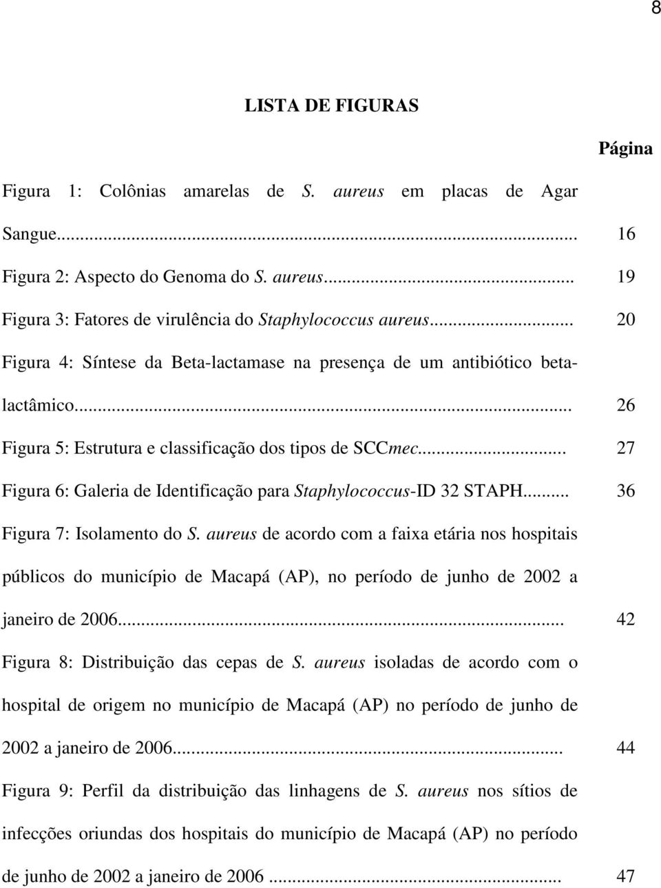 .. 27 Figura 6: Galeria de Identificação para Staphylococcus-ID 32 STAPH... 36 Figura 7: Isolamento do S.