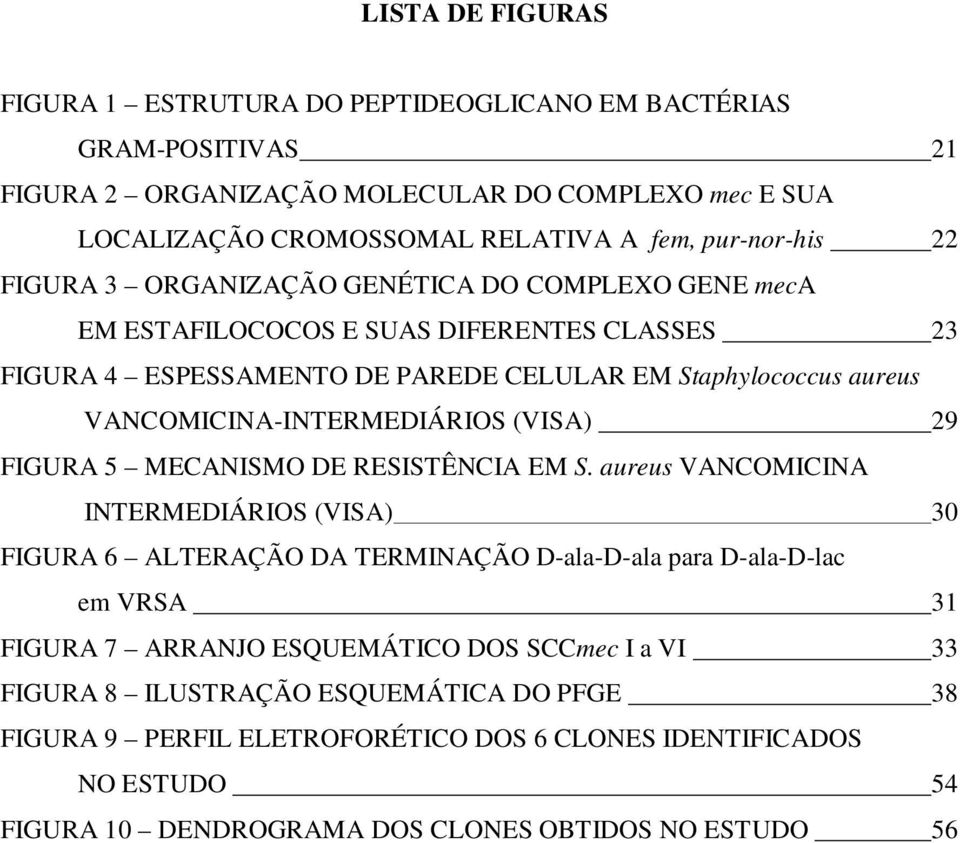 VANCOMICINA-INTERMEDIÁRIOS (VISA) 29 FIGURA 5 MECANISMO DE RESISTÊNCIA EM S.