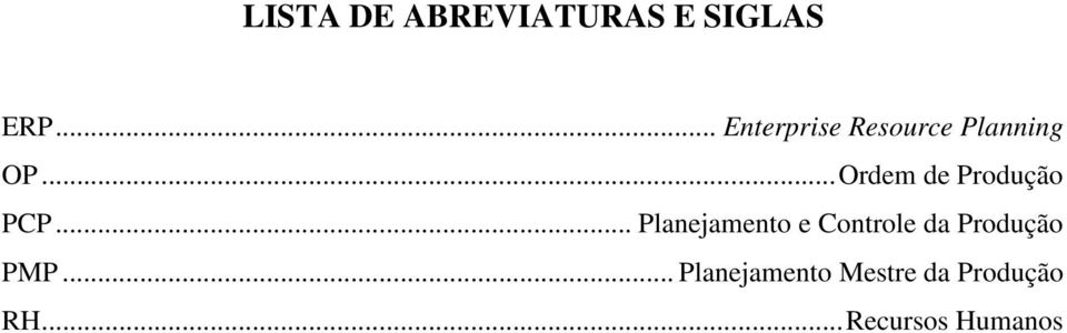 .. Ordem de Produção PCP.