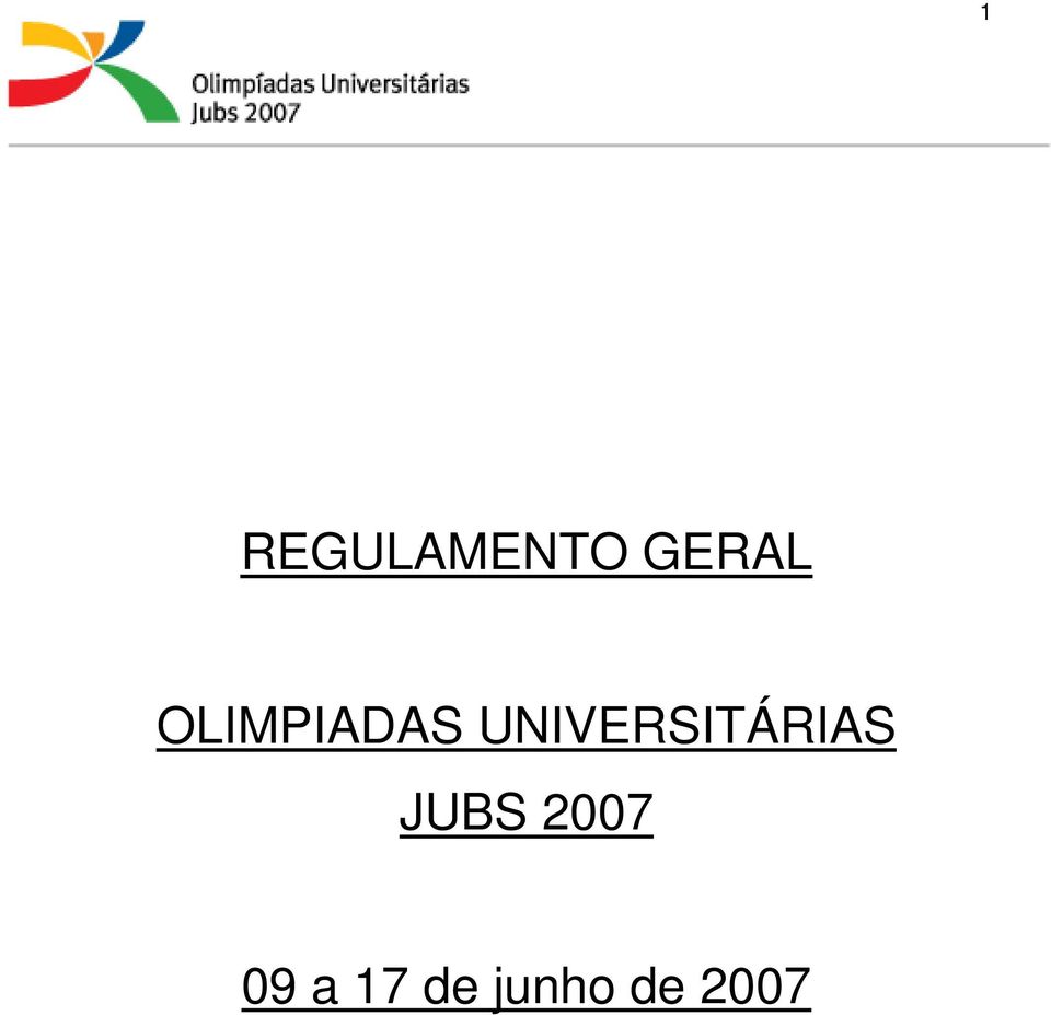 UNIVERSITÁRIAS JUBS