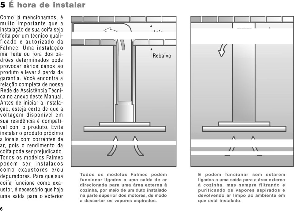 Você encontra a relação completa de nossa Rede de Assistência Técnica no anexo deste Manual.