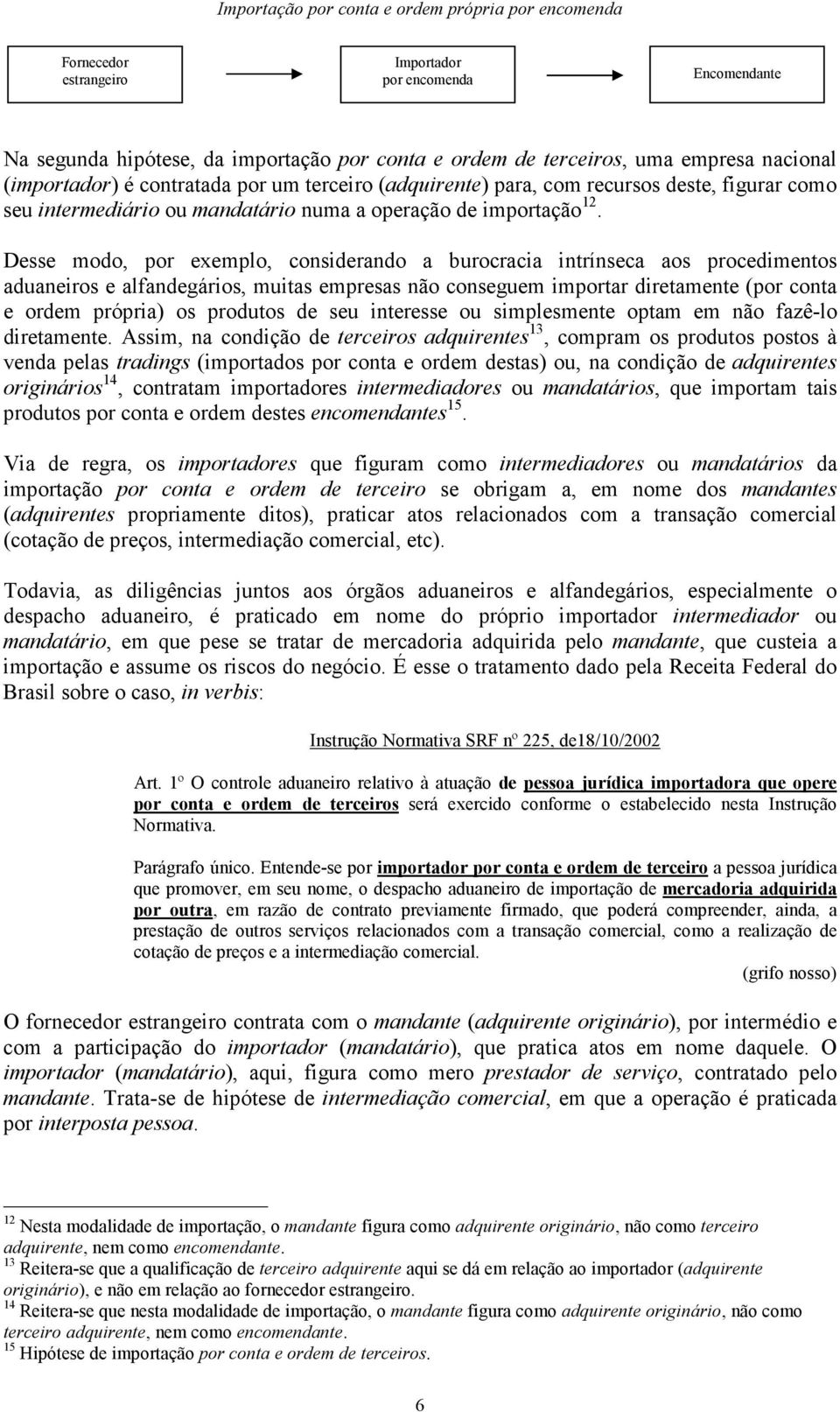 Desse modo, por exemplo, considerando a burocracia intrínseca aos procedimentos aduaneiros e alfandegários, muitas empresas não conseguem importar diretamente (por conta e ordem própria) os produtos