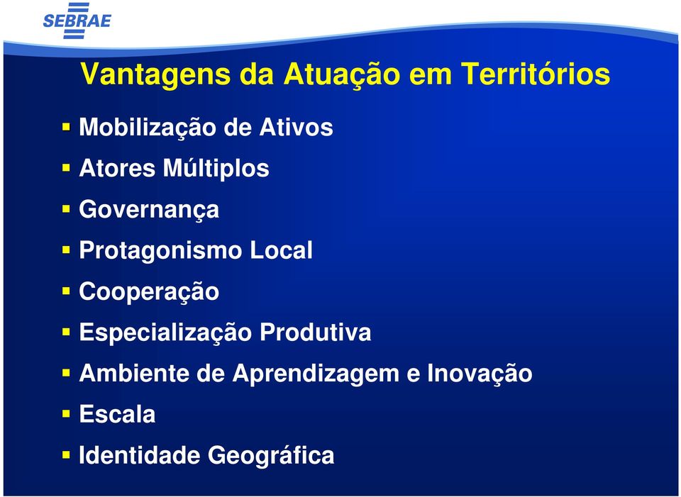 Local Cooperação Especialização Produtiva Ambiente