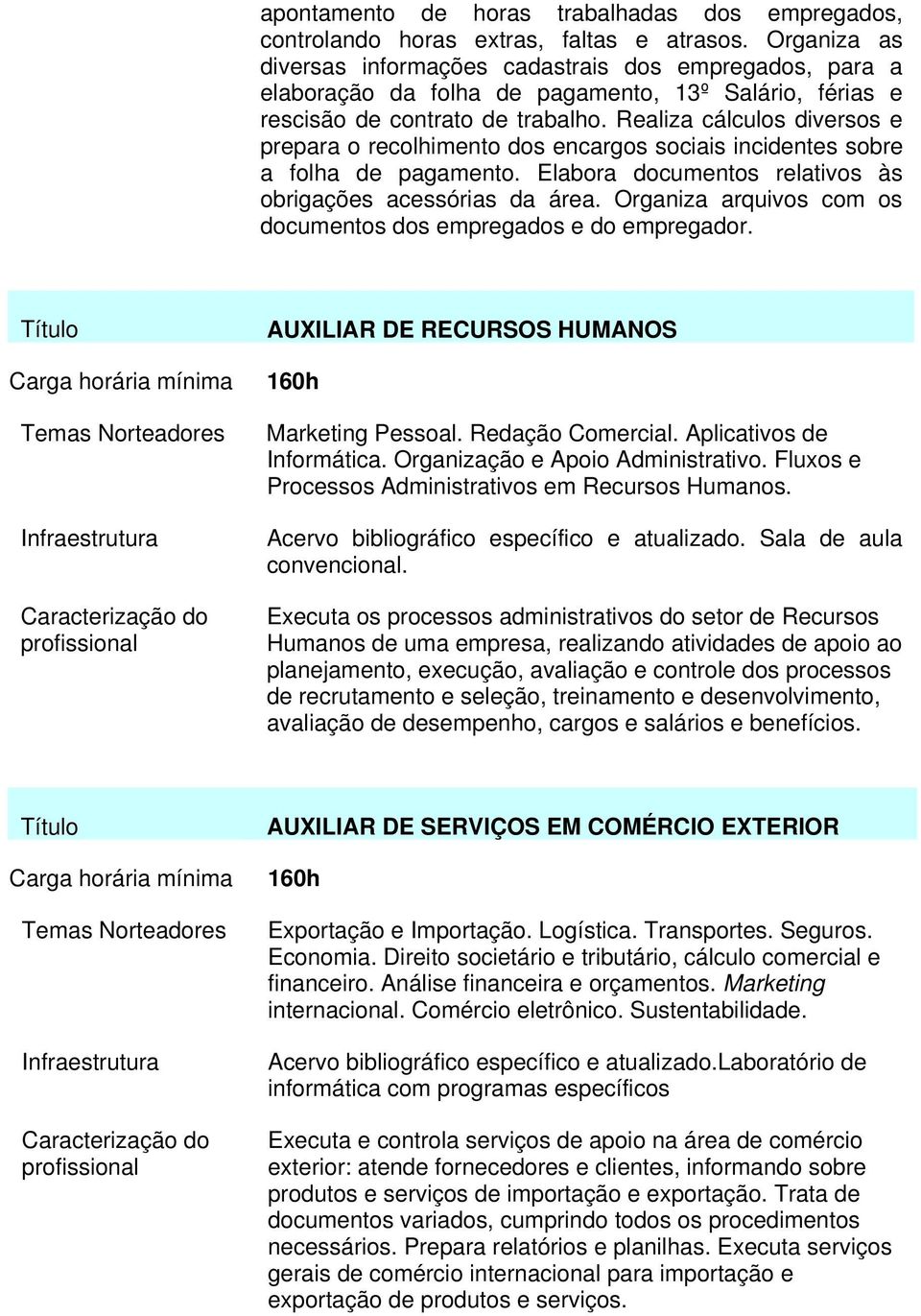 Realiza cálculos diversos e prepara o recolhimento dos encargos sociais incidentes sobre a folha de pagamento. Elabora documentos relativos às obrigações acessórias da área.