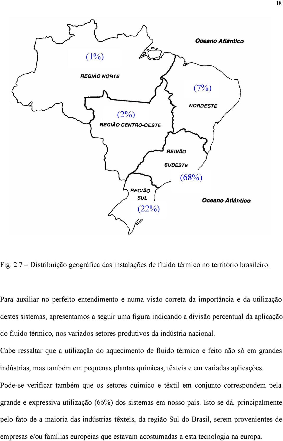 térmico, nos variados setores produtivos da indústria nacional.