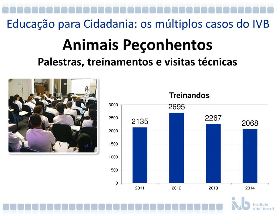 Treinandos 3000 2695 2500 2000 2135