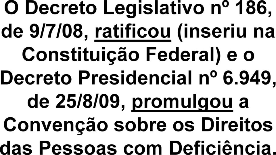 Decreto Presidencial nº 6.