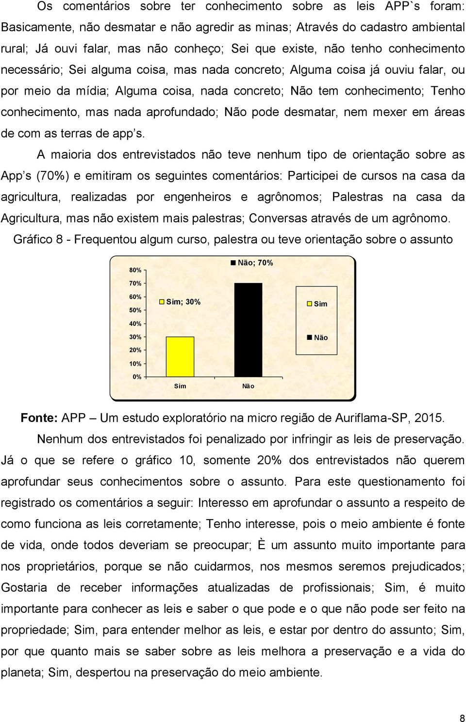 aprofundado; pode desmatar, nem mexer em áreas de com as terras de app s.