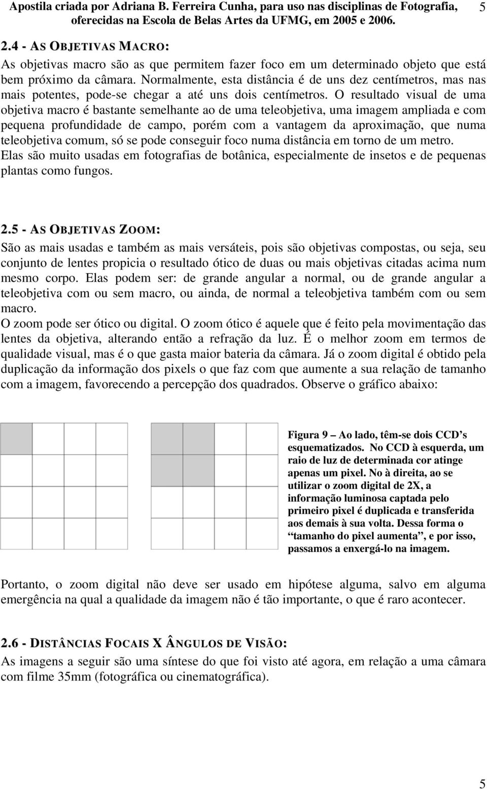 O resultado visual de uma objetiva macro é bastante semelhante ao de uma teleobjetiva, uma imagem ampliada e com pequena profundidade de campo, porém com a vantagem da aproximação, que numa