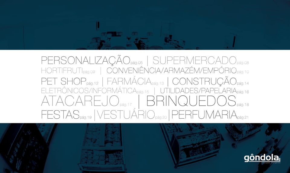 13 construçãopág.14 eletrônicos/informáticapág.