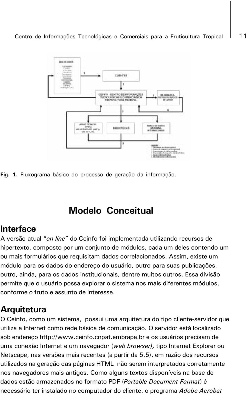 requisitam dados correlacionados. Assim, existe um módulo para os dados do endereço do usuário, outro para suas publicações, outro, ainda, para os dados institucionais, dentre muitos outros.