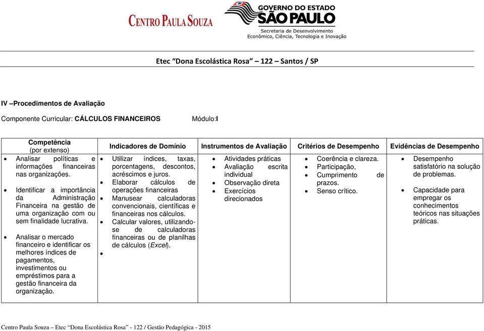 Analisar o mercado financeiro e identificar os melhores índices de pagamentos, investimentos ou empréstimos para a gestão financeira da organização.