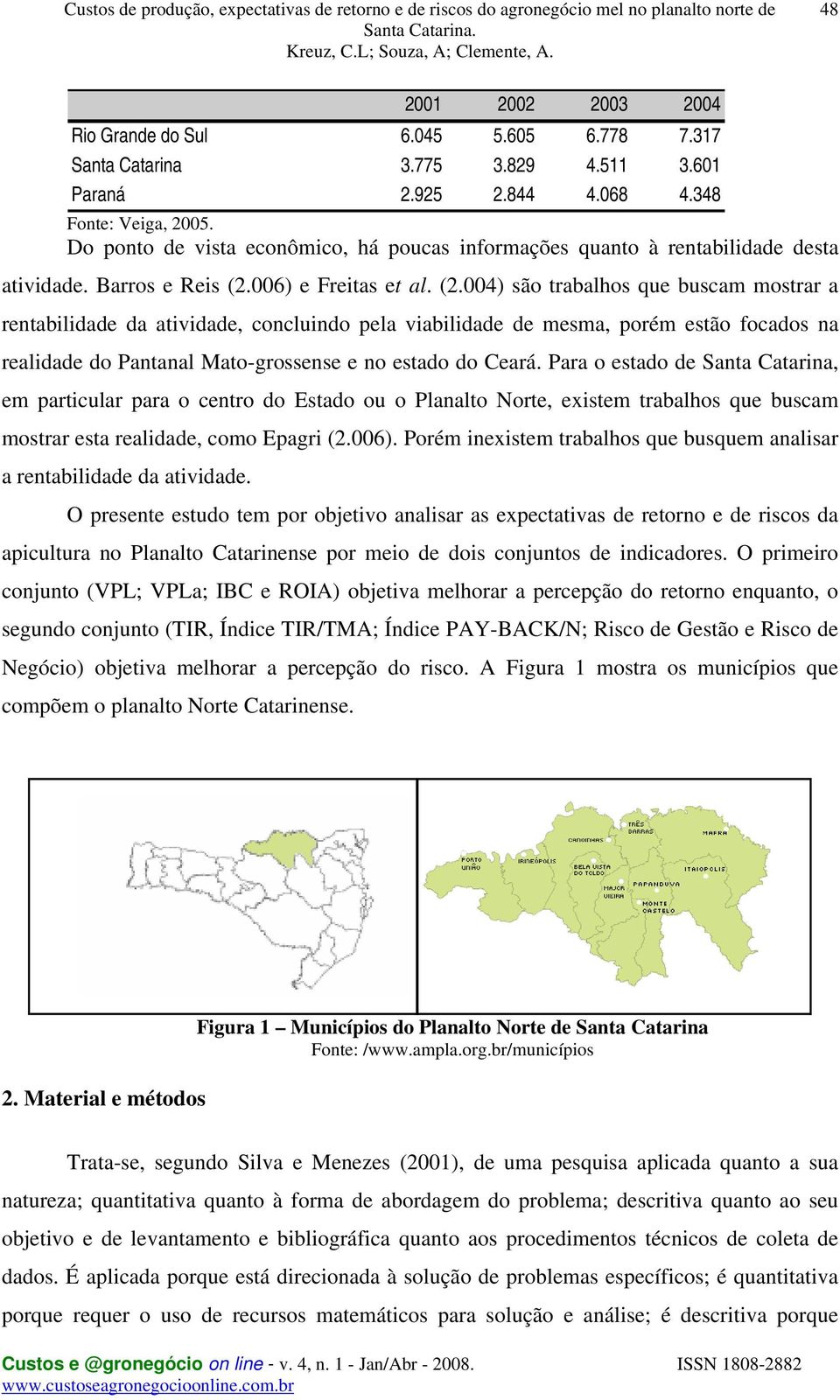 006) e Freitas et al. (2.