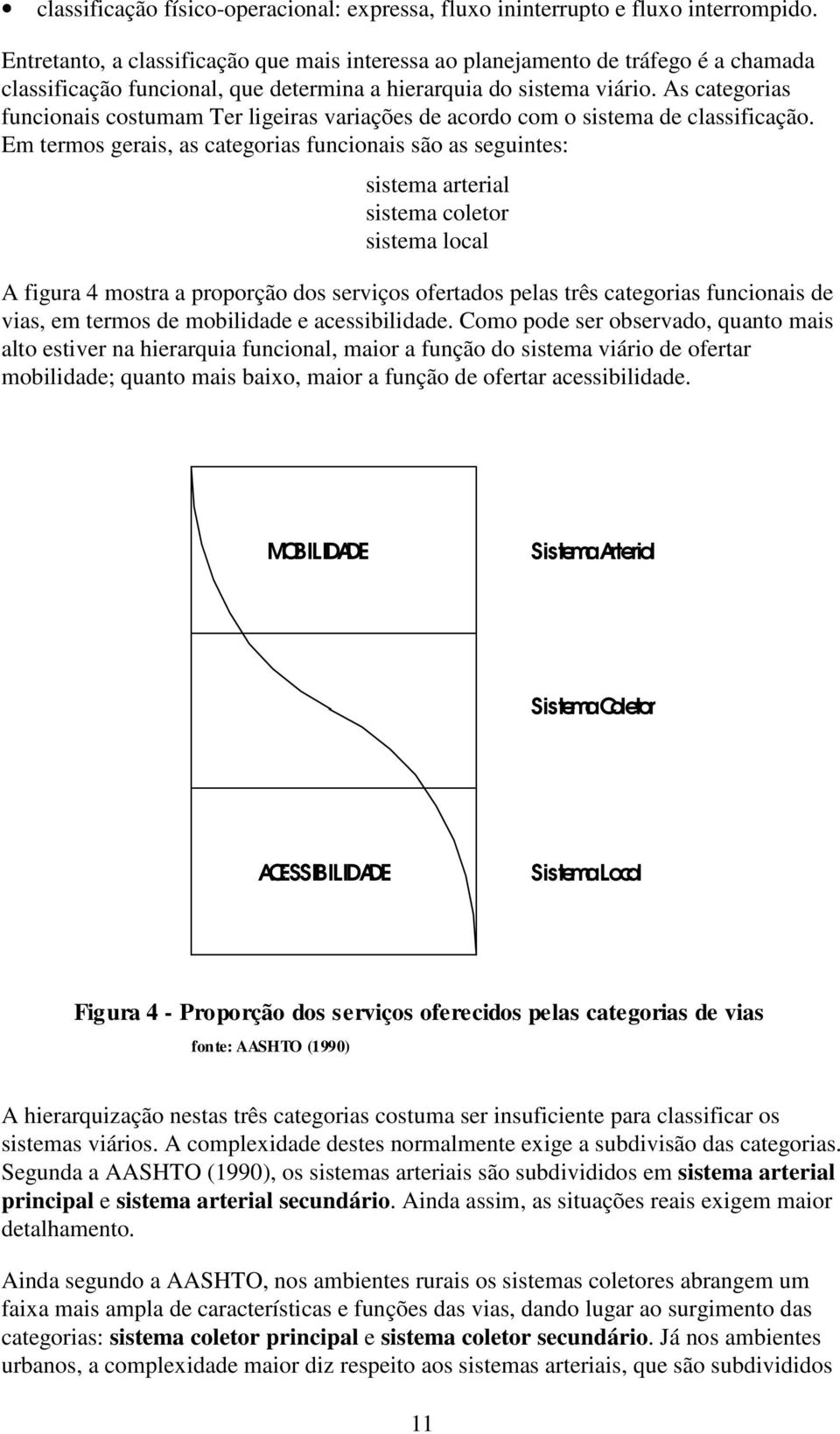 As categorias funcionais costumam Ter ligeiras variações de acordo com o sistema de classificação.