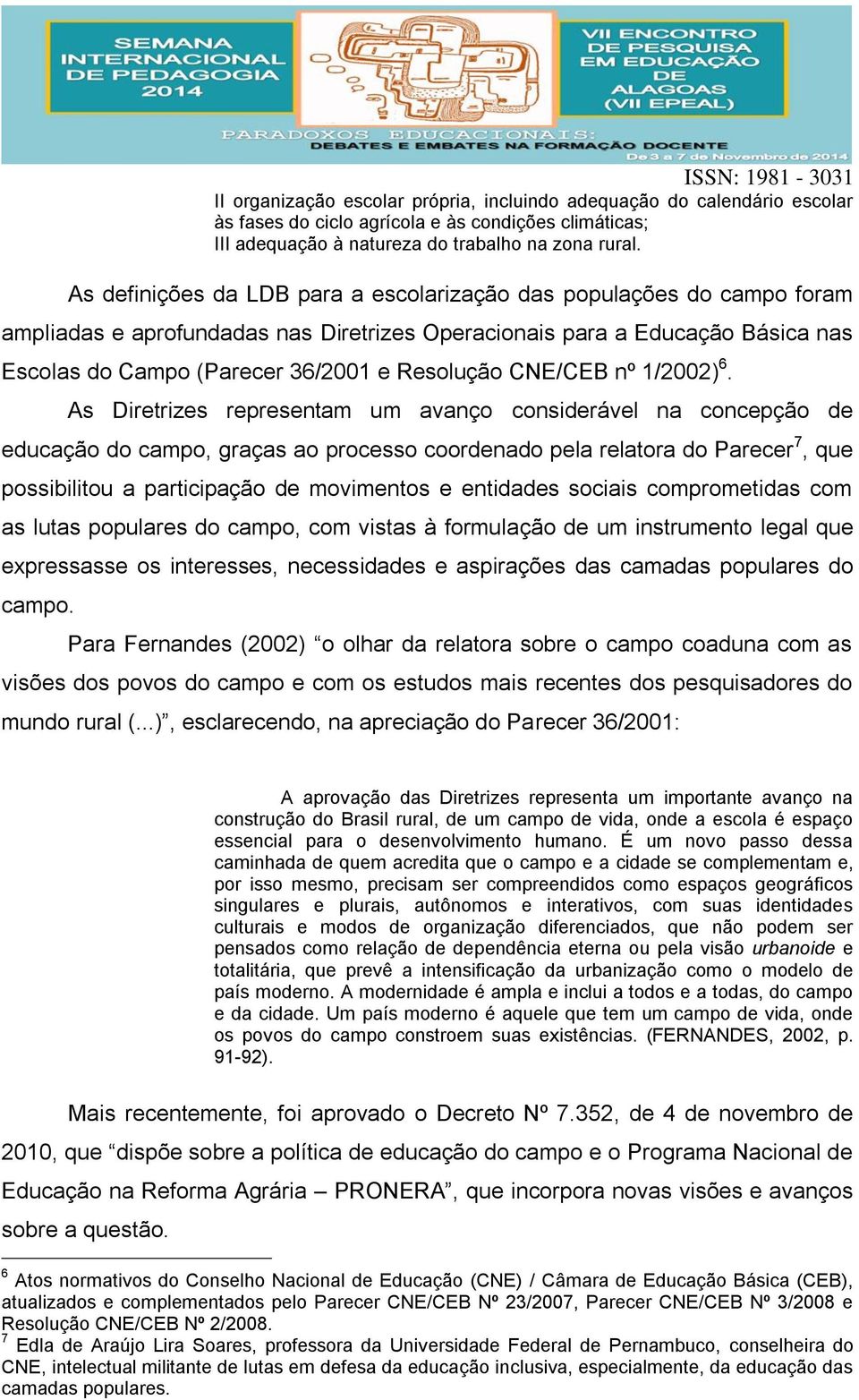 CNE/CEB nº 1/2002) 6.