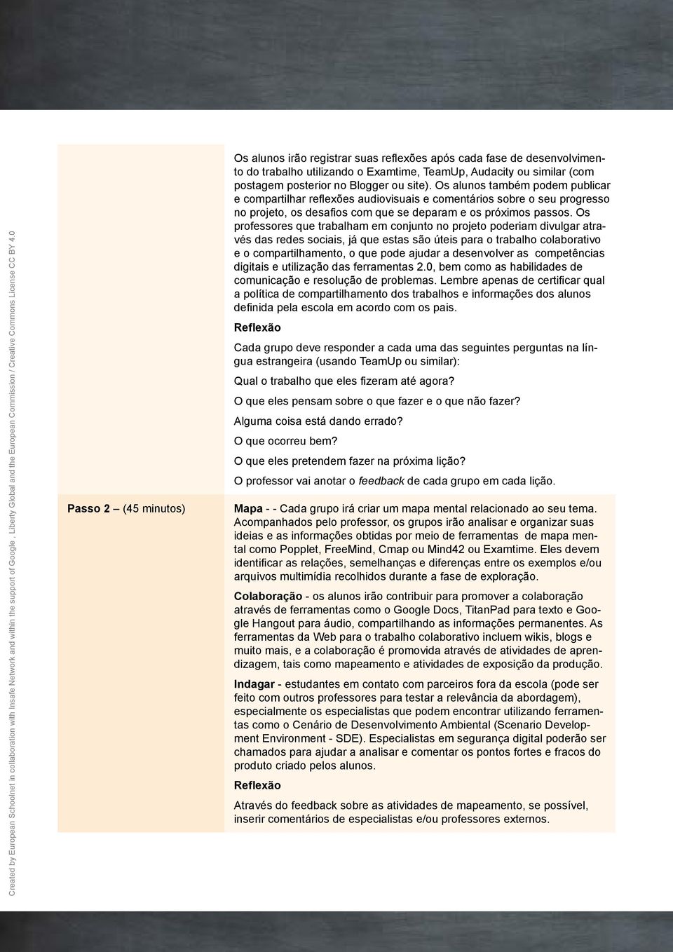 Os professores que trabalham em conjunto no projeto poderiam divulgar através das redes sociais, já que estas são úteis para o trabalho colaborativo e o compartilhamento, o que pode ajudar a