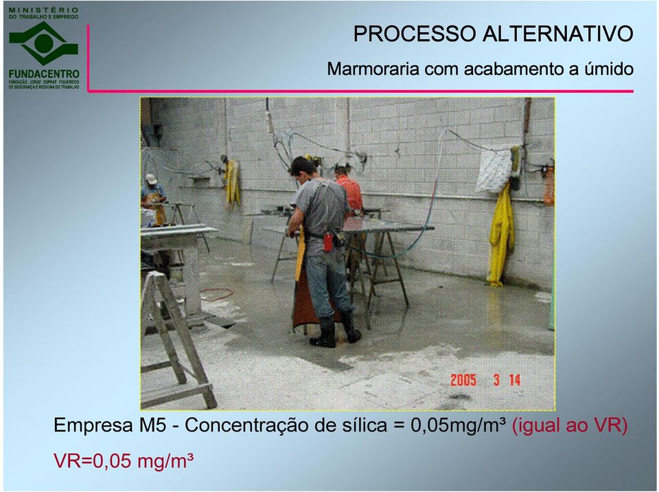 M5 - Concentração de sílica =