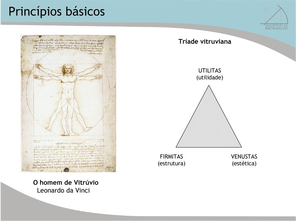 FIRMITAS (estrutura) VENUSTAS