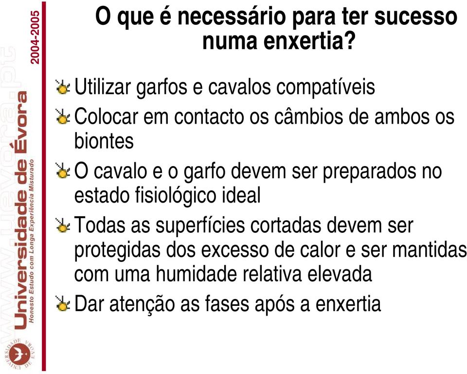 cavalo e o garfo devem ser preparados no estado fisiológico ideal Todas as superfícies