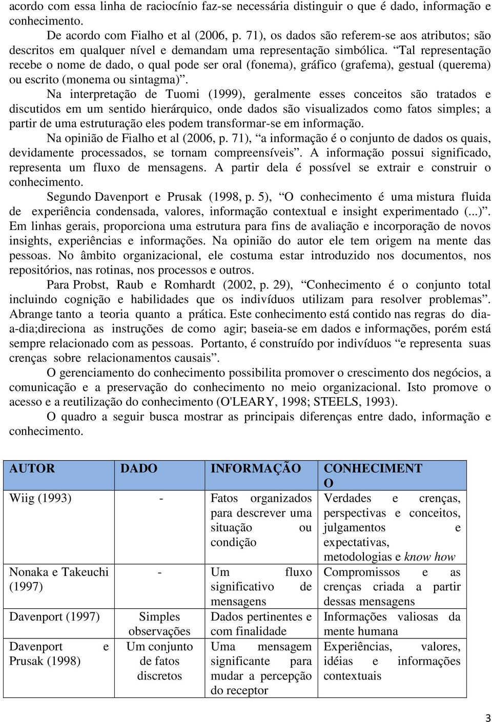 Tal representação recebe o nome de dado, o qual pode ser oral (fonema), gráfico (grafema), gestual (querema) ou escrito (monema ou sintagma).