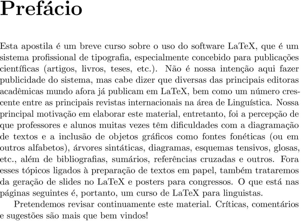 principais revistas internacionais na área de Linguística.