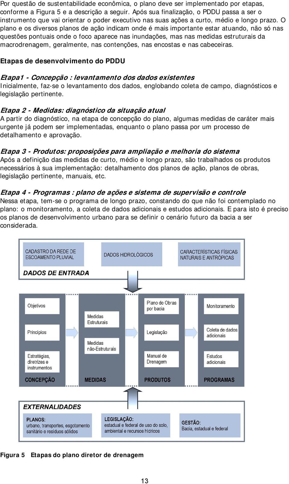 O plano e os diversos planos de ação indicam onde é mais importante estar atuando, não só nas questões pontuais onde o foco aparece nas inundações, mas nas medidas estruturais da macrodrenagem,