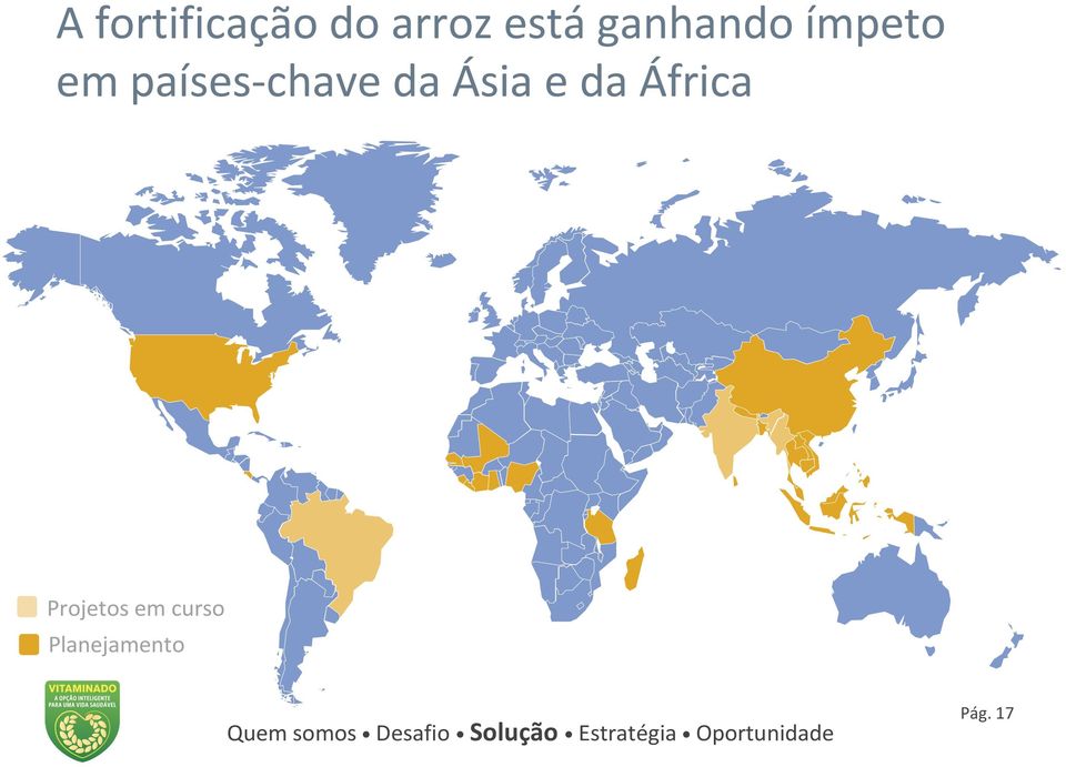 países-chave da Ásia e da