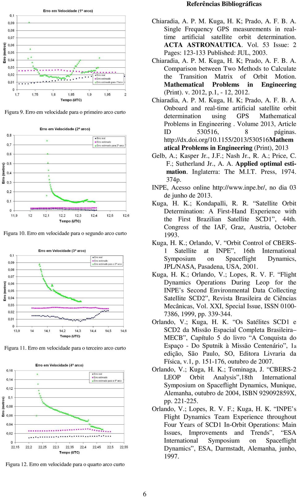 53 Issue: Pages: 3-33 Publshed: JUL, 003. Charada, A. P. M. Kuga, H. K; Prado, A. F. B. A. Comparson between wo Methods to Calculate the ranston Matrx of Orbt Moton.