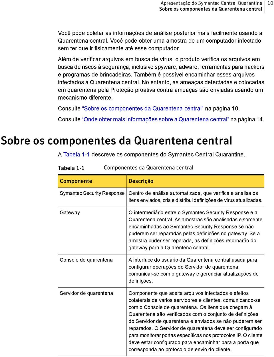 Além de verificar arquivos em busca de vírus, o produto verifica os arquivos em busca de riscos à segurança, inclusive spyware, adware, ferramentas para hackers e programas de brincadeiras.