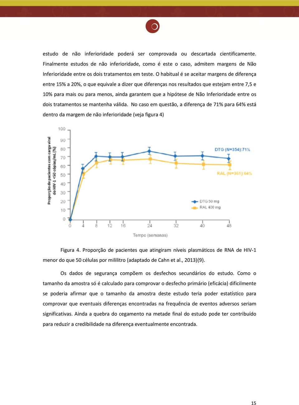 O habitual é se aceitar margens de diferença entre 15% a 20%, o que equivale a dizer que diferenças nos resultados que estejam entre 7,5 e 10% para mais ou para menos, ainda garantem que a hipótese