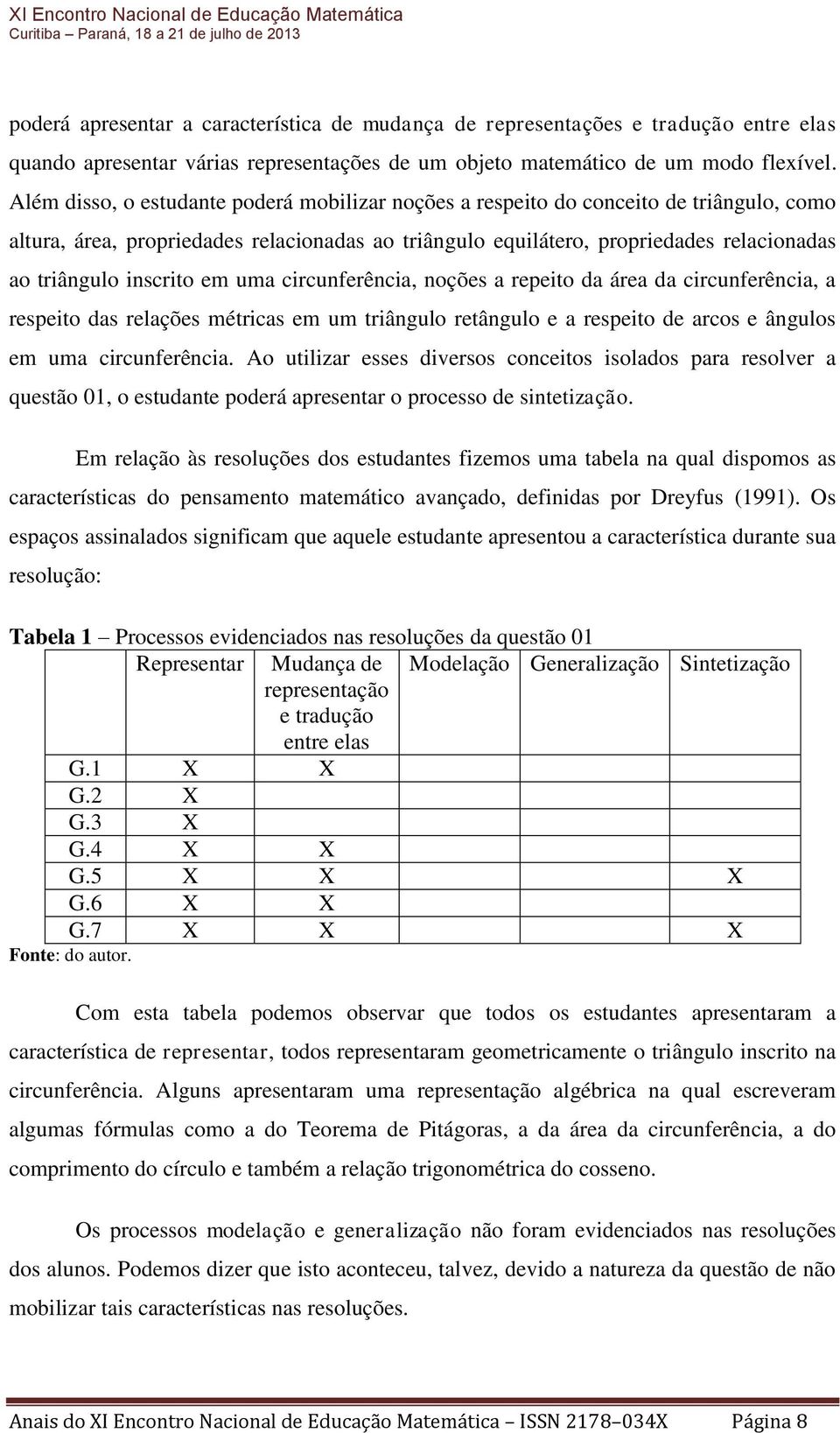 inscrito em uma circunferência, noções a repeito da área da circunferência, a respeito das relações métricas em um triângulo retângulo e a respeito de arcos e ângulos em uma circunferência.