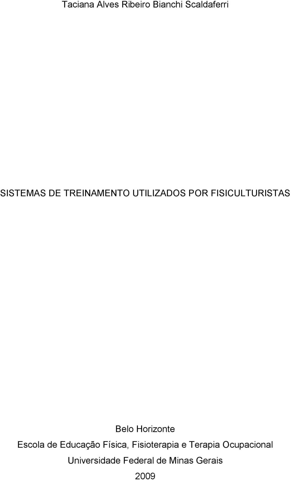 Horizonte Escola de Educação Física, Fisioterapia e