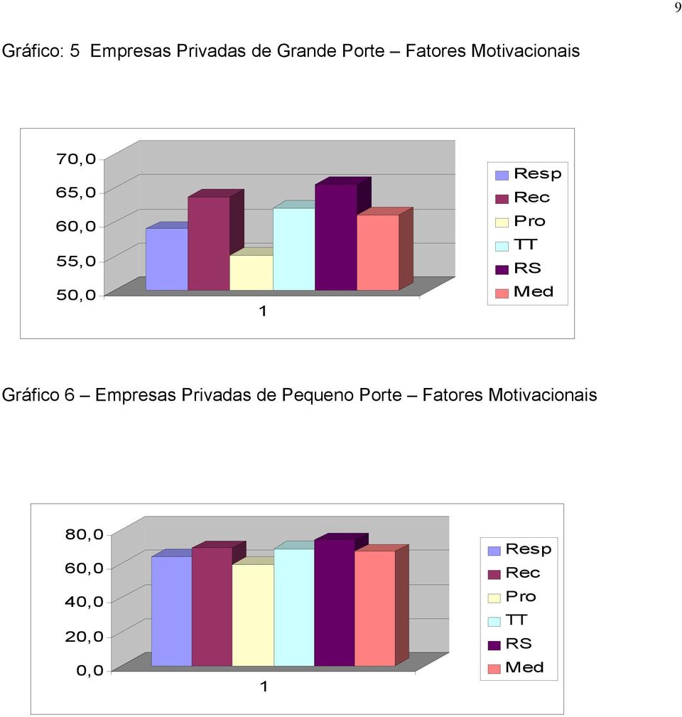 RS Med Gráfico 6 Empresas Privadas de Pequeno Porte