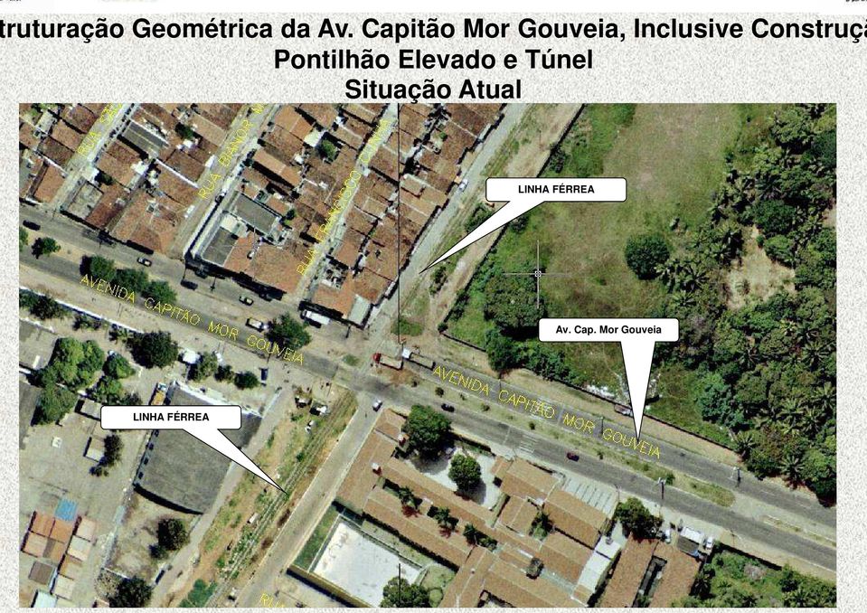 Construçã Pontilhão Elevado e Túnel