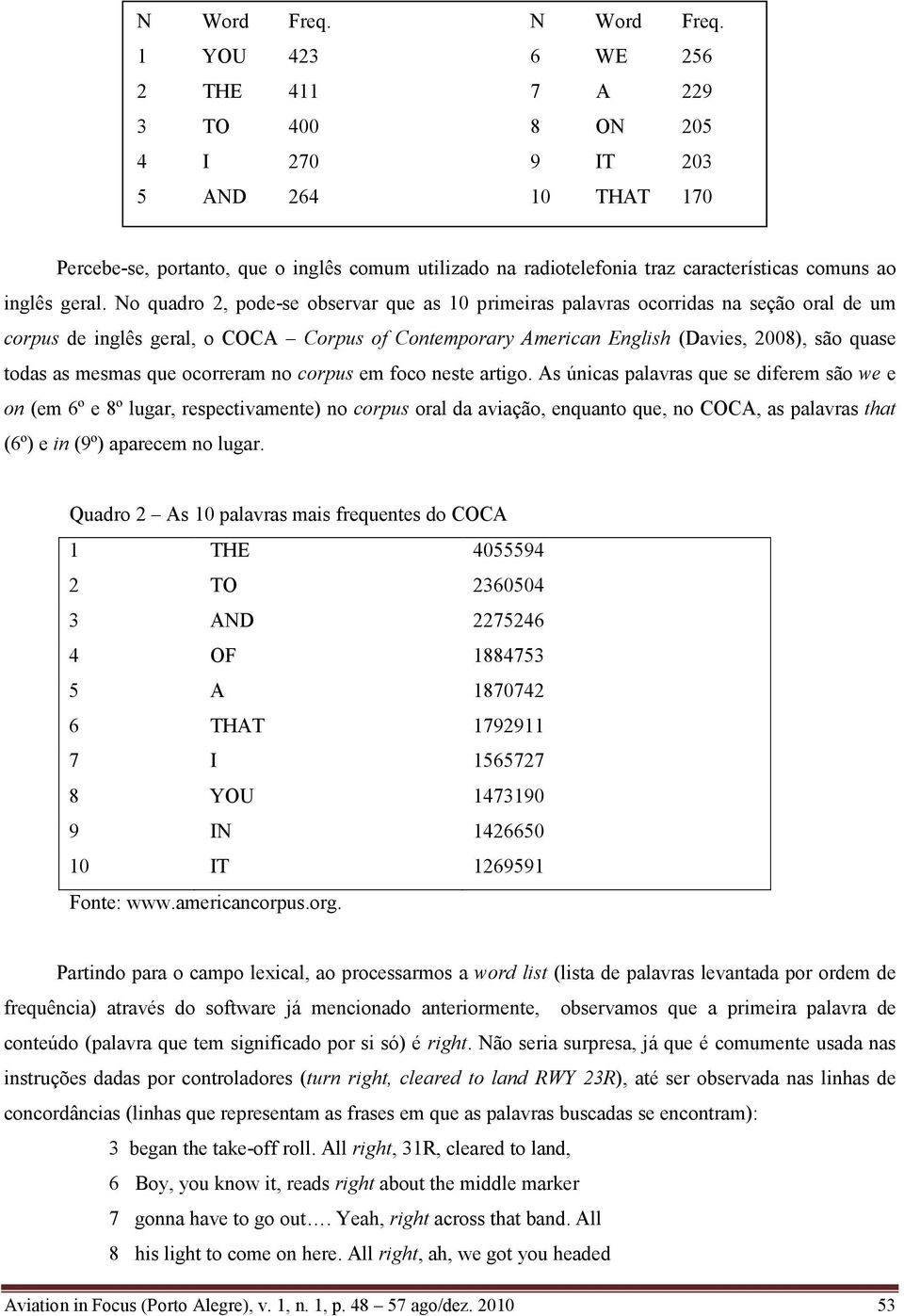 inglês geral.