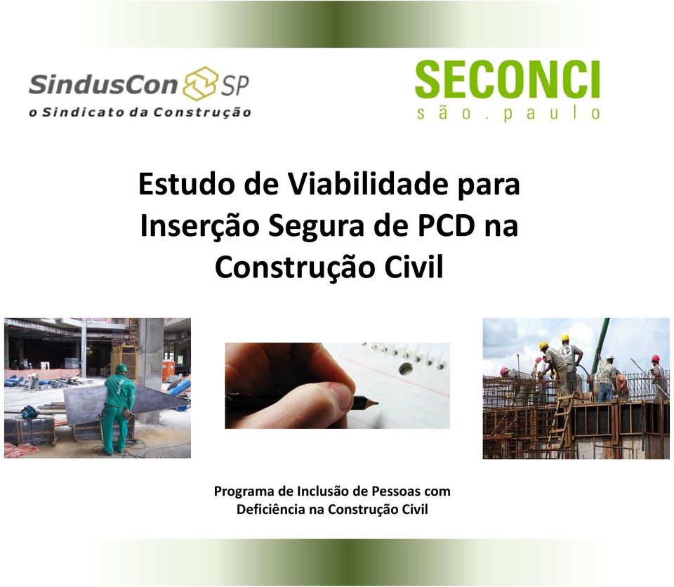 Construção Civil Programa de