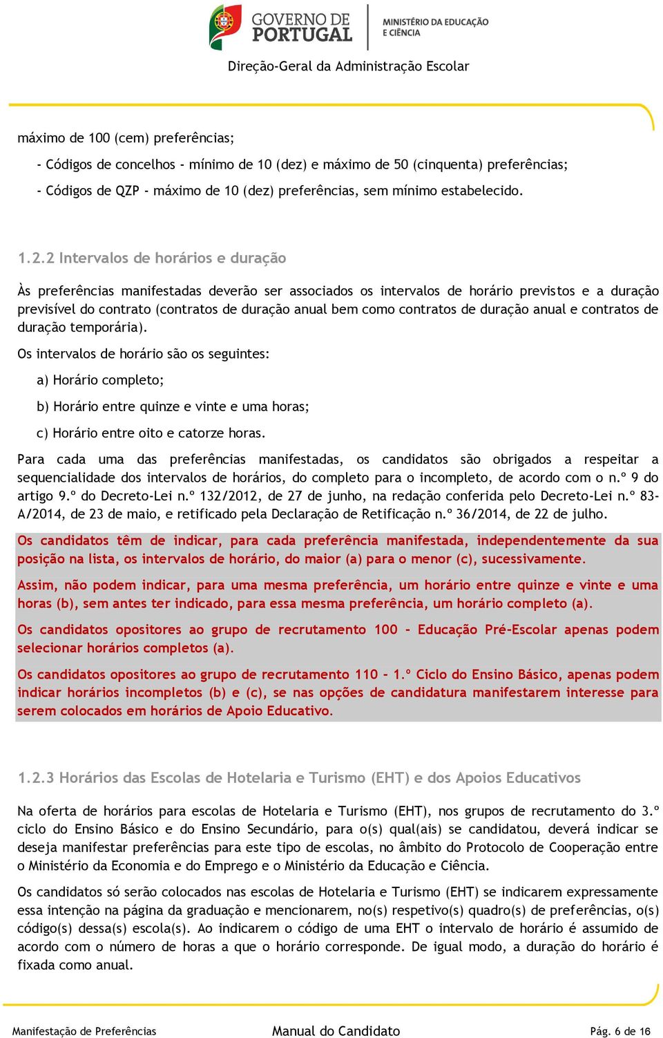 contratos de duração anual e contratos de duração temporária).