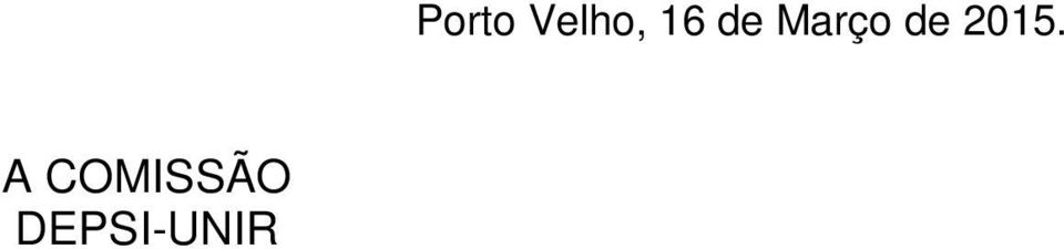 Porto Velho,