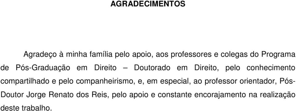 compartilhado e pelo companheirismo, e, em especial, ao professor orientador, Pós-