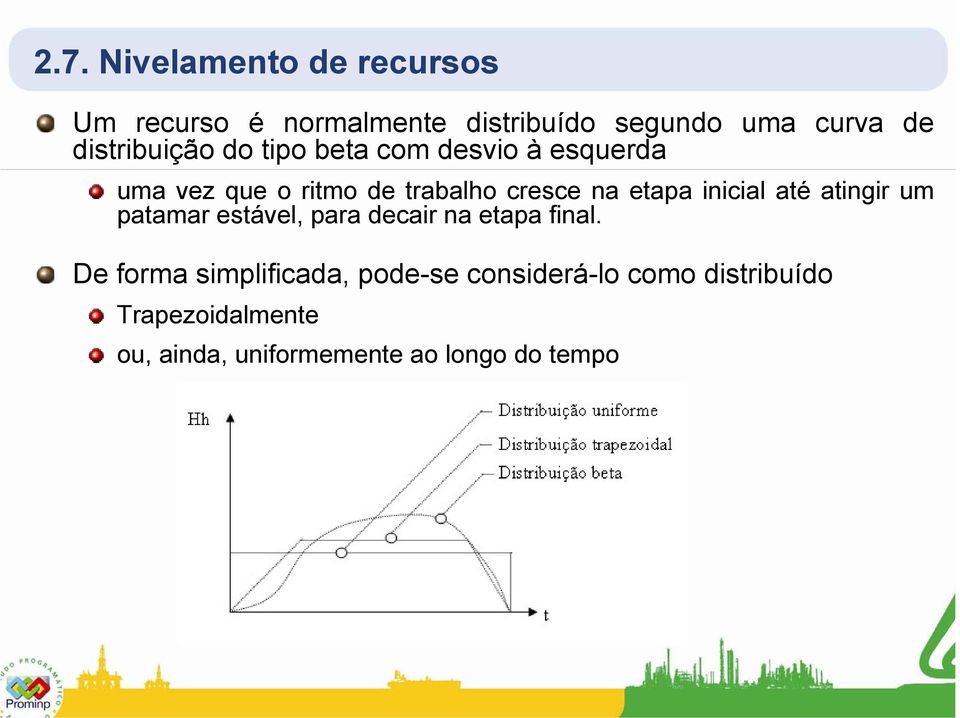 etapa inicial até atingir um patamar estável, para decair na etapa final.