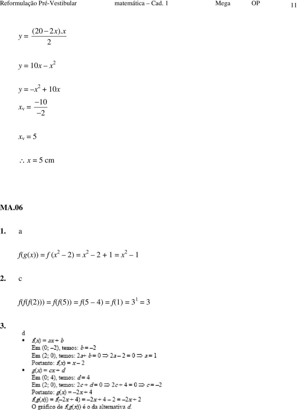 x y 10x x y x + 10x x v 10 x v 5 x 5 cm MA.